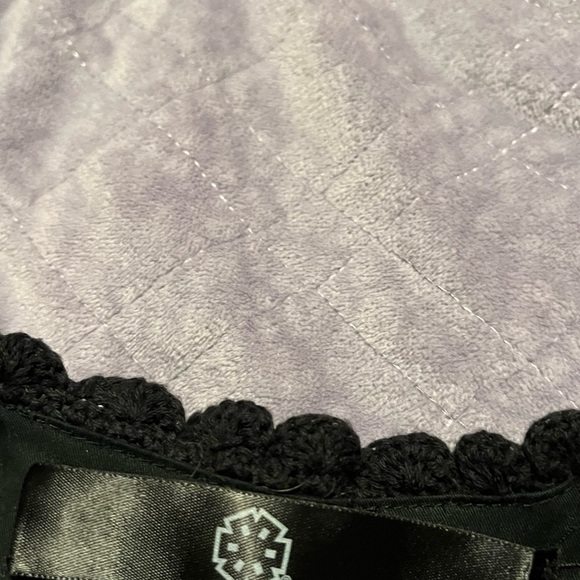 Cassette Black Sweater Dress Sz Large - Picture 7 of 8